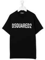 DSQUARED2 KIDS t-shirt à logo imprimé - Noir - thumbnail