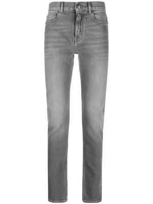Zadig&Voltaire pantalon droit à effet délavé - Gris