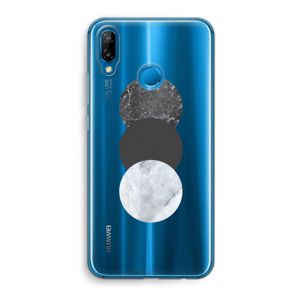 Marmeren cirkels: Huawei P20 Lite Transparant Hoesje