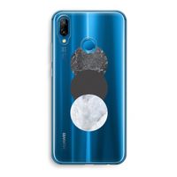 Marmeren cirkels: Huawei P20 Lite Transparant Hoesje