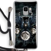 Sinister Wings: Samsung Galaxy S9 Transparant Hoesje met koord