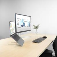 ACT connectivity laptopstandaard aluminium, opvouwbaar