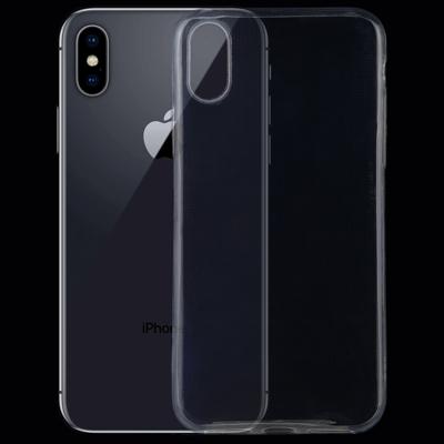 TPU Ultra-thin transparant Case voor iPhone X / XS(Transparent)