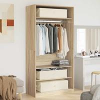 VidaXL Opbergboxen 2 st 43x34x23 cm stof crèmekleurig