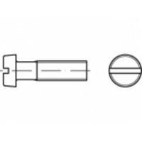 TOOLCRAFT TO-5385216 Cilinderkopschroeven M5 12 mm Sleuf Staal Galvanisch verzinkt 1000 stuk(s) - thumbnail