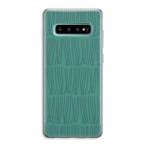 Swirls: Samsung Galaxy S10 Plus Transparant Hoesje