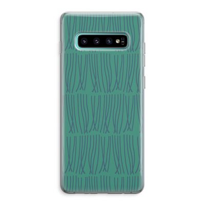 Swirls: Samsung Galaxy S10 Plus Transparant Hoesje