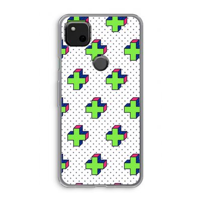 8-bit N°10: Google Pixel 4a Transparant Hoesje