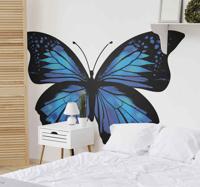 Vlinder stickers Mooie en kleurrijke vlinders - thumbnail