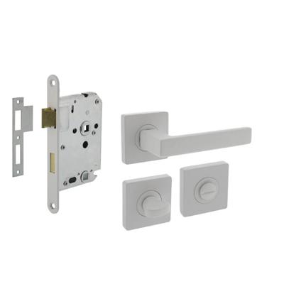 Intersteel Compleet deurklinksetHera wit toilet - 0027.171399