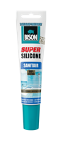 Super Silicone Sanitair Transparant Hang/Statube 150 ml - Bison