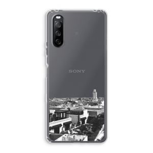 Marrakech Skyline : Sony Xperia 10 III Transparant Hoesje