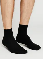 2-paar Bamboe quarter sokken - Halfhoge zachte bamboe sokken voor dames en heren