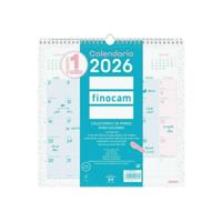 Muurkalender Finocam Multicolour Papier 30 x 30 cm