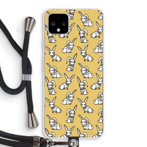 Haas: Pixel 4 XL Transparant Hoesje met koord