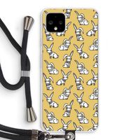 Haas: Pixel 4 XL Transparant Hoesje met koord