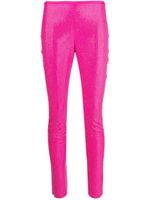 Giuseppe Di Morabito pantalon skinny à ornements en cristal - Rose - thumbnail