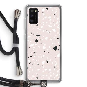Terrazzo N°20: Samsung Galaxy A41 Transparant Hoesje met koord