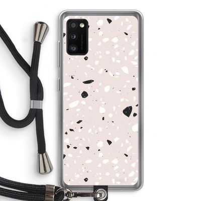 Terrazzo N°20: Samsung Galaxy A41 Transparant Hoesje met koord