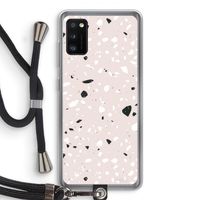 Terrazzo N°20: Samsung Galaxy A41 Transparant Hoesje met koord