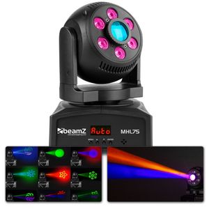 Retourdeal - BeamZ MHL75 hybride LED moving head - Spot (30W) / Wash