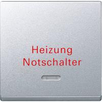 Merten 431860 Wisselschakelaar Afdekking System M Aluminium 1 stuk(s)