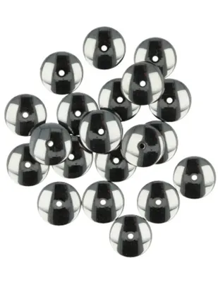 Edelsteen Kralen Hematiet Disc (8 mm - 20 stuks)