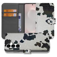 Samsung Galaxy S25 FE | Telefoonhoesje | Met pasjeshouder | Koeienvlekken
