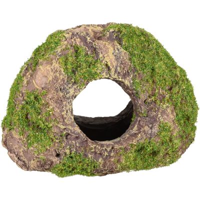 Aquarium decoratie Moza Steen - 13 x 8 x 10 cm 13 x 8 x 10 cm Flamingo Groen