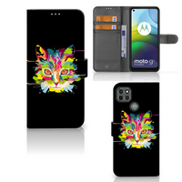 Motorola Moto G9 Power Leuk Hoesje Cat Color