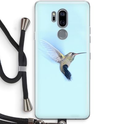 Kolibri: LG G7 Thinq Transparant Hoesje met koord