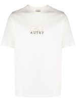 Autry t-shirt en coton à logo brodé - Blanc - thumbnail