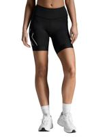 2XU Core Tri 6 Inch Shorts Black/White Dames
