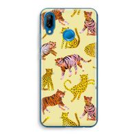 Cute Tigers and Leopards: Huawei P20 Lite Transparant Hoesje