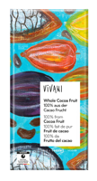 Vivani Chocolade puur whole cacao fruit bio 80 Gram