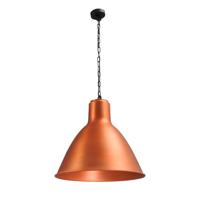 Masterlight Industrie hanglamp roodkoperIndustria 58 zwart met koperen kap - 2012-55-55-K