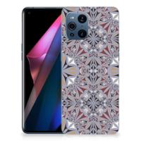 OPPO Find X3 | X3 Pro | TPU | Siliconen hoesje | Flower Tiles