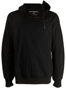 Maharishi hoodie en coton biologique à manches longues - Noir