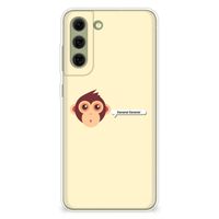 Samsung Galaxy S21FE Telefoonhoesje met Naam Monkey - thumbnail