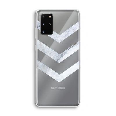 Marmeren pijlen: Samsung Galaxy S20 Plus Transparant Hoesje