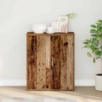 Dressoir Oud Hout 60x31x70 cm Engineered Wood