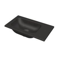 INK - Fontein Quartz Zonder Kraangat Universeel - 400x220x10 mm - Zwart