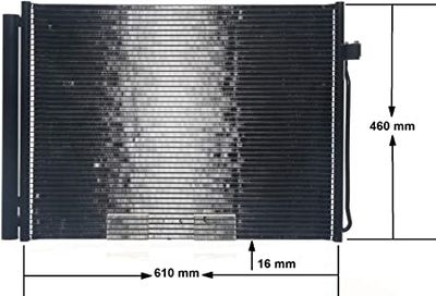 Condensor, airconditioning AC405000S