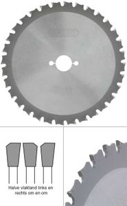 Spero 32Tx160mm metaal TCT zaagblad - asgat 20mm - SPM-160-32-20