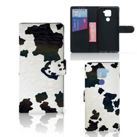 Xiaomi Redmi Note9 Telefoonhoesje met Pasjes Koeienvlekken - thumbnail
