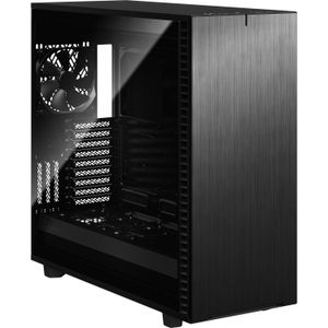 Fractal Design Define 7 XL Light Tempered Glass big tower behuizing 2x USB-A 2.0, 2x USB-A 3.2 (5 Gbit/s), USB-C 3.2 (10 Gbit/s), 2x Audio, Window-kt