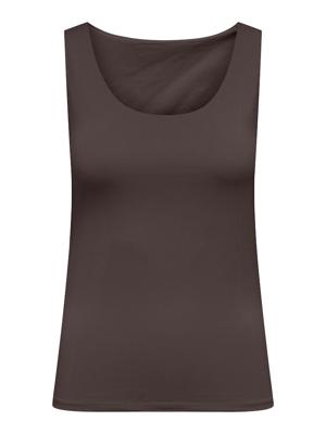 Only Onllone Life S/l 2-way Top Jrs Tops En Singlets 5072356 Seal Brown