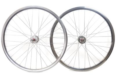SantaFixie 30mm Wielset - Zilver SantaFixie 30mm Wielset - Zilver