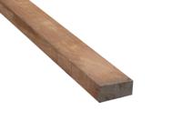 Azobe balken ruw 50x100x2000 Azobe balken ruw 50x100x2000