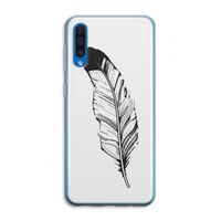 Pluim: Samsung Galaxy A50 Transparant Hoesje